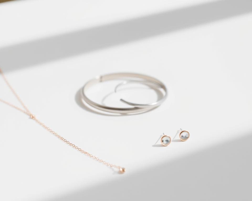 Minimalistische sieraden voor dagelijks gebruik