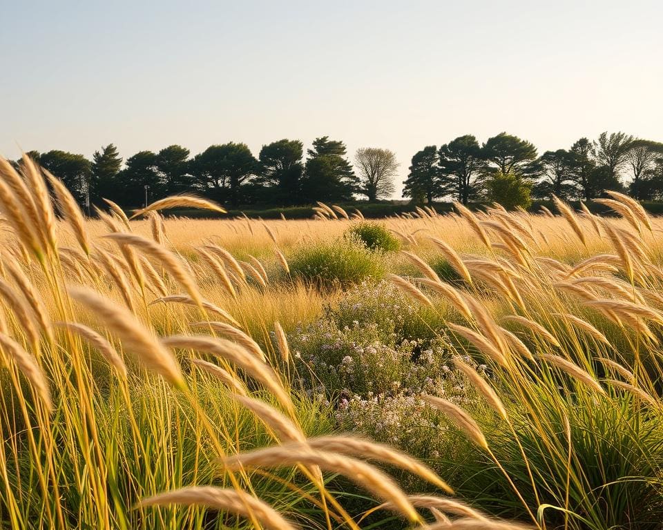 Wat is het effect van wind op open tuinen in Zeeland?