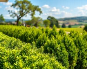 Wat zijn de voordelen van groene erfafscheidingen?