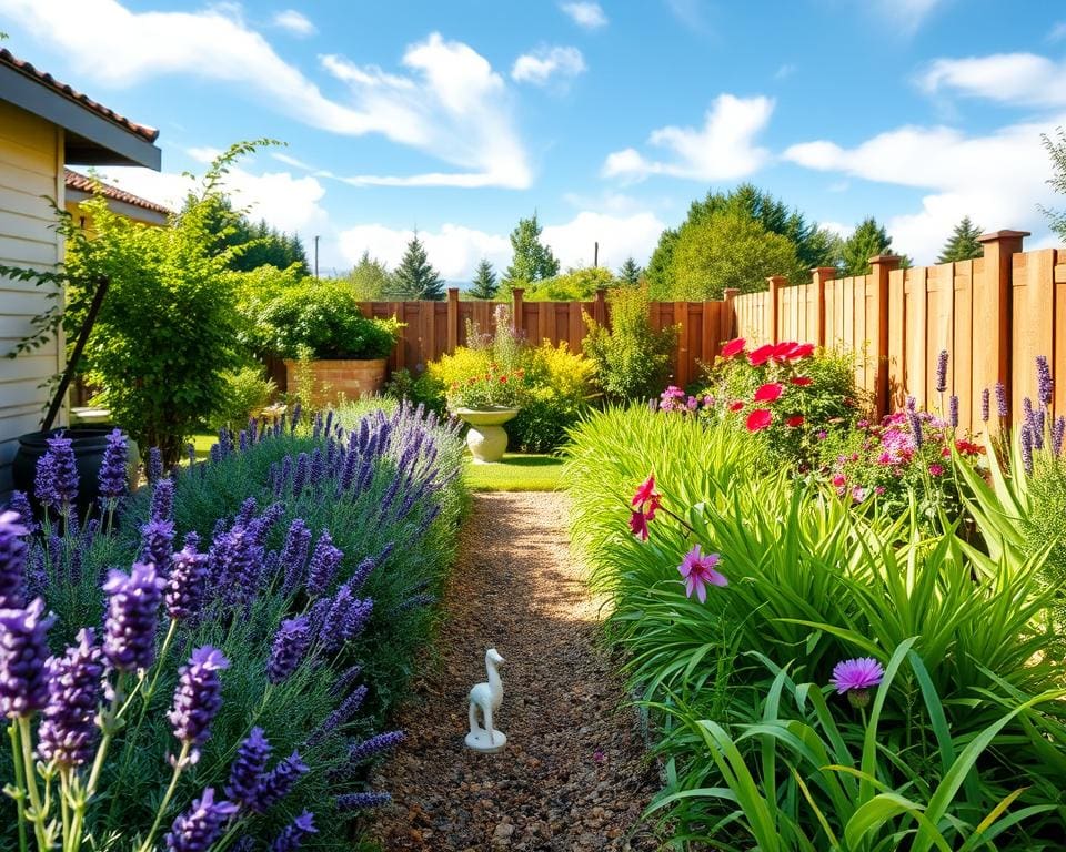 Wat zijn tips voor onderhoudsarme pluktuinen?