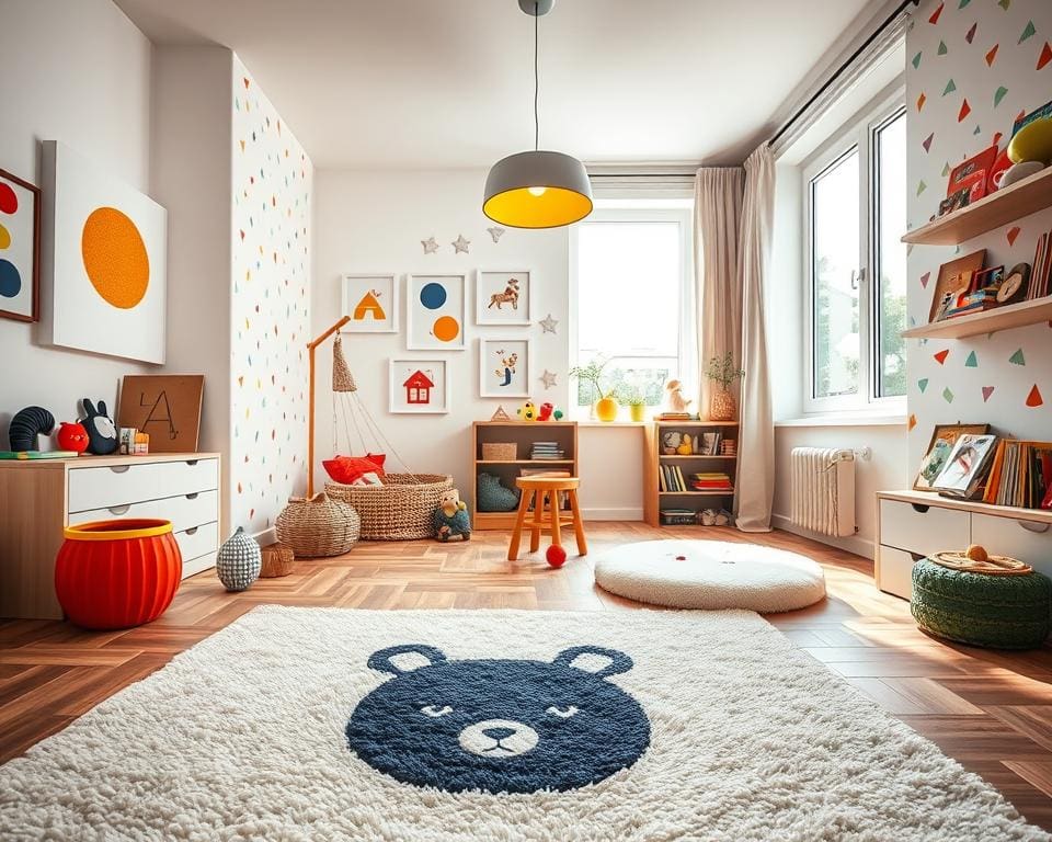 Welke prints brengen speelsheid in de kinderkamer?