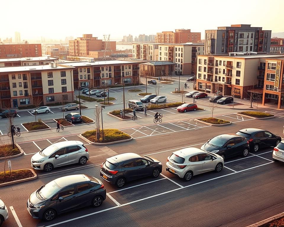 parkeersituaties nieuwbouw