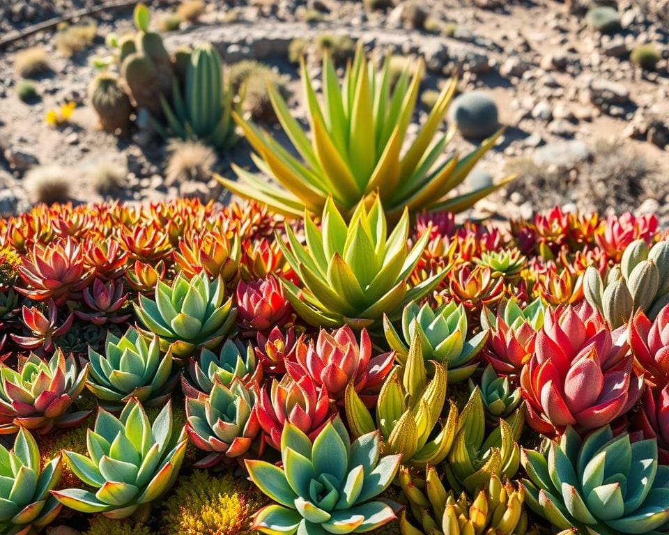 planten die goed gedijen in droge omstandigheden