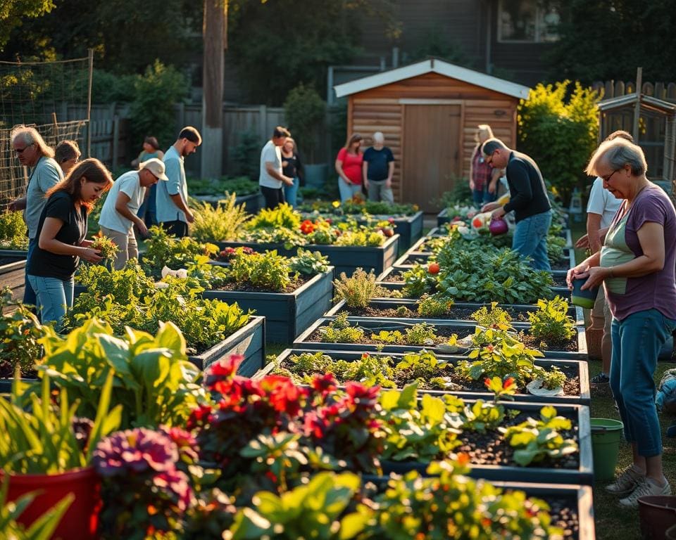 stimuleren tuincoöperaties