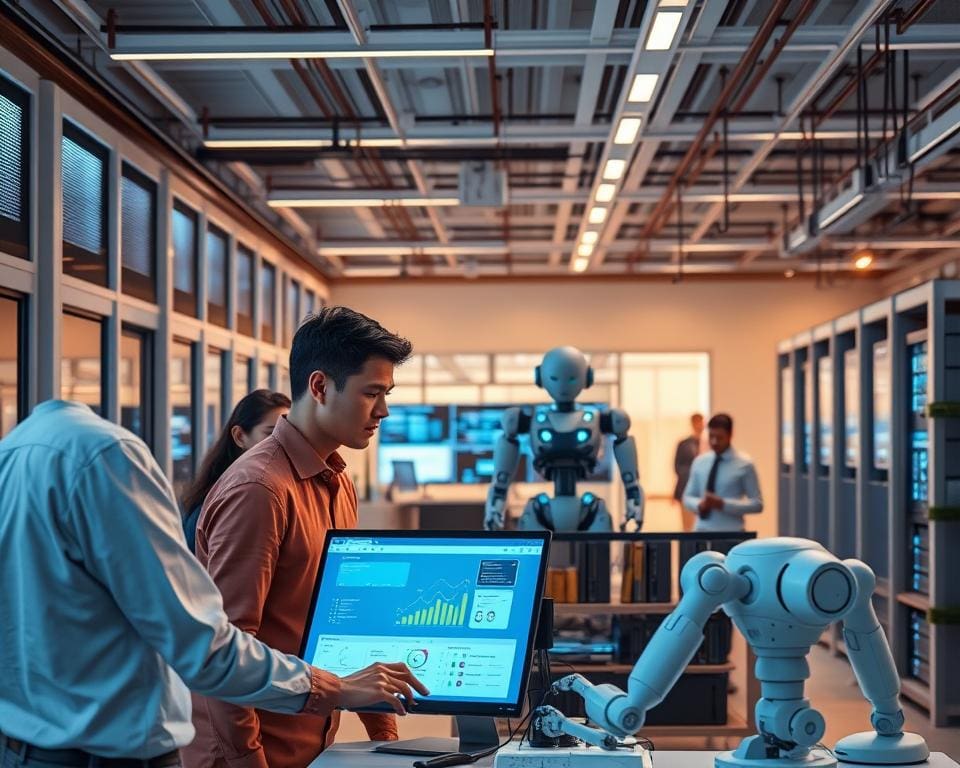 De rol van AI in moderne bedrijfssoftware