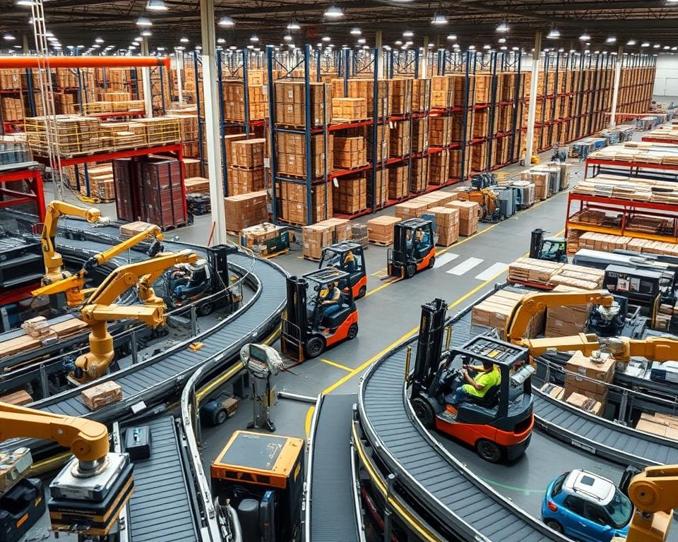 Logistieke diensten die processen versnellen