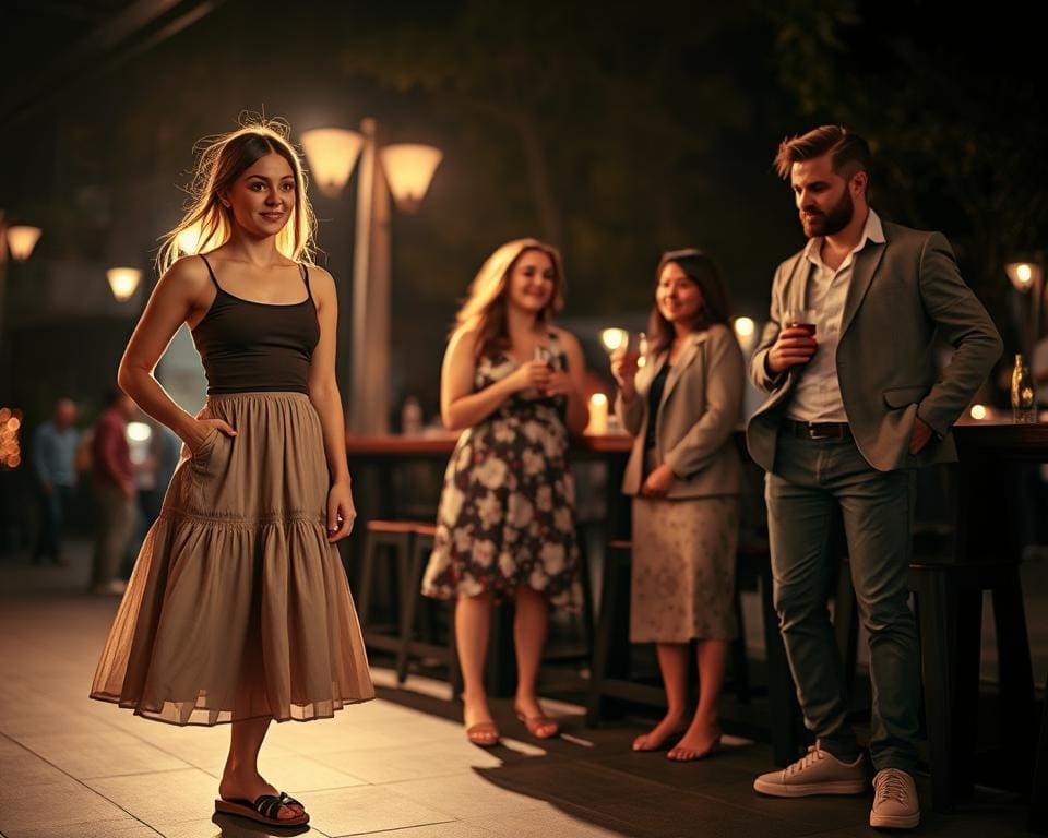 Outfits voor een casual avond uit