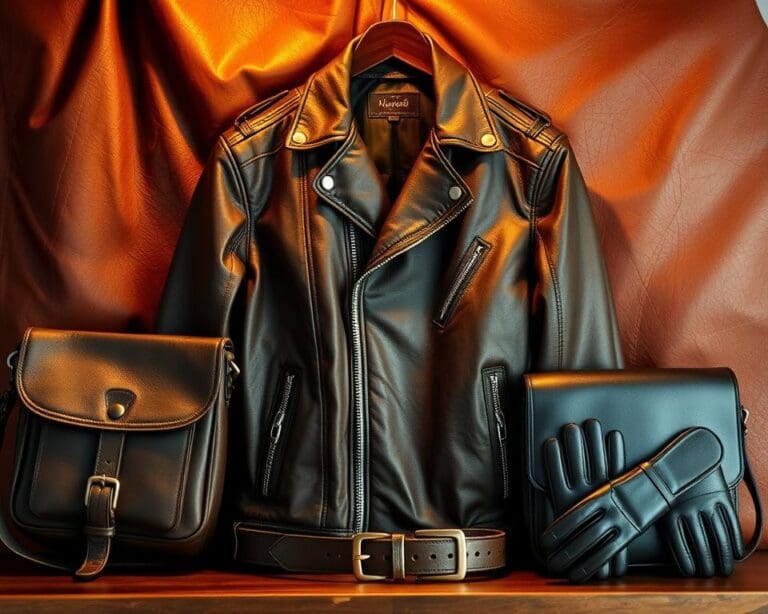 De comeback van leren jassen en accessoires