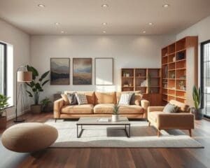 Hoe creëer je een warme sfeer met moderne meubels?