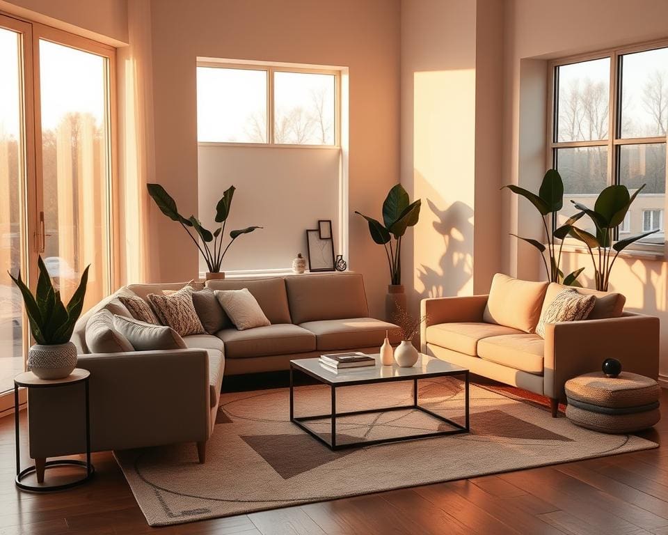 Hoe creëer je warmte in een moderne inrichting?