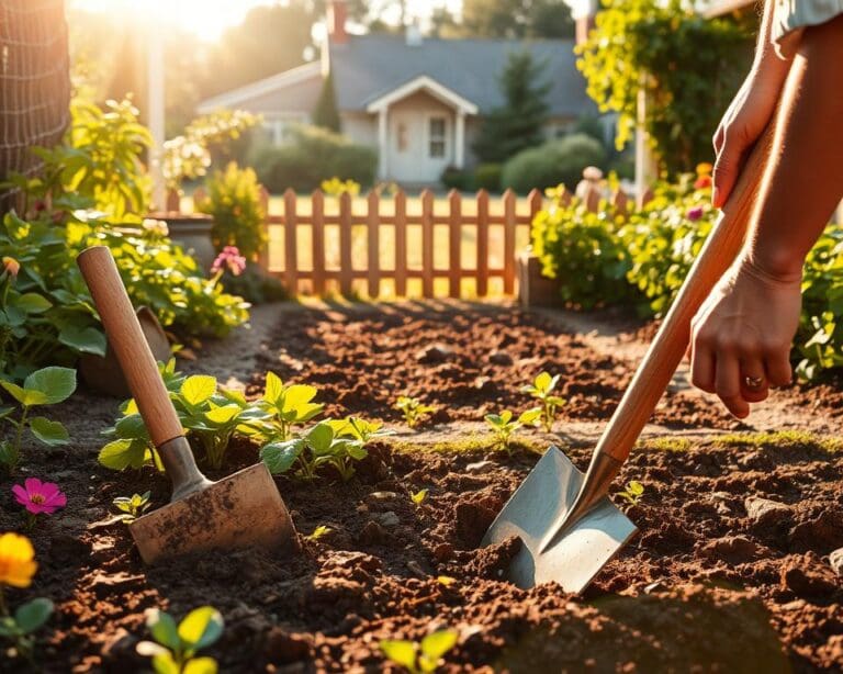 Hoe diep mag je graven in tuin?