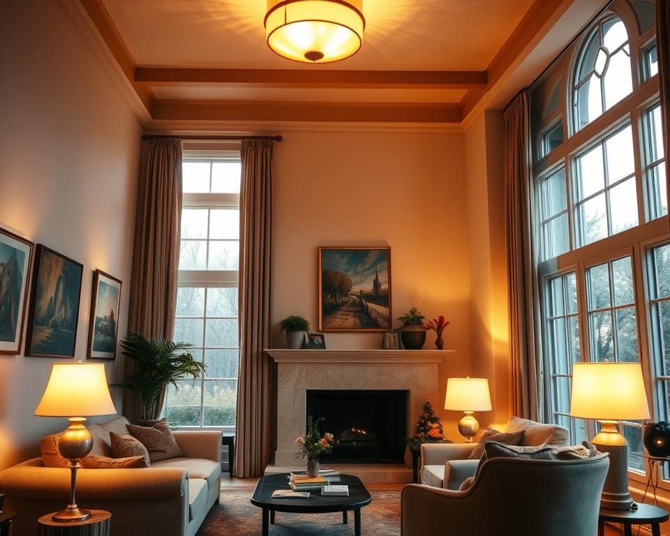 Hoe gebruik je verlichting om sfeer te bepalen in huis?