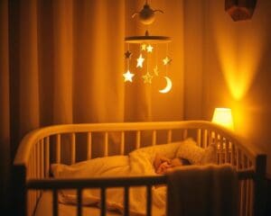 Hoe helpt een muziekmobiel baby’s beter te ontspannen?