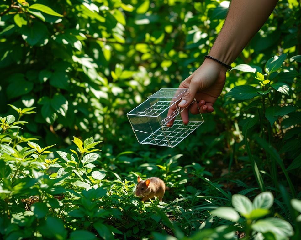 Hoe krijg ik muizen uit je tuin?