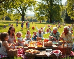 Hoe organiseer je een familie picknick?