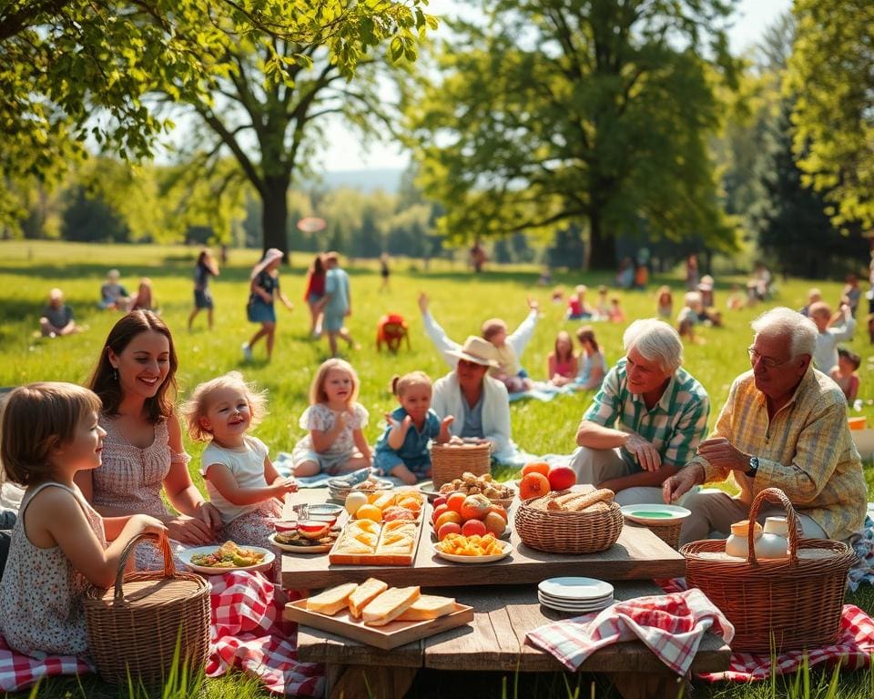 Hoe organiseer je een familie picknick?