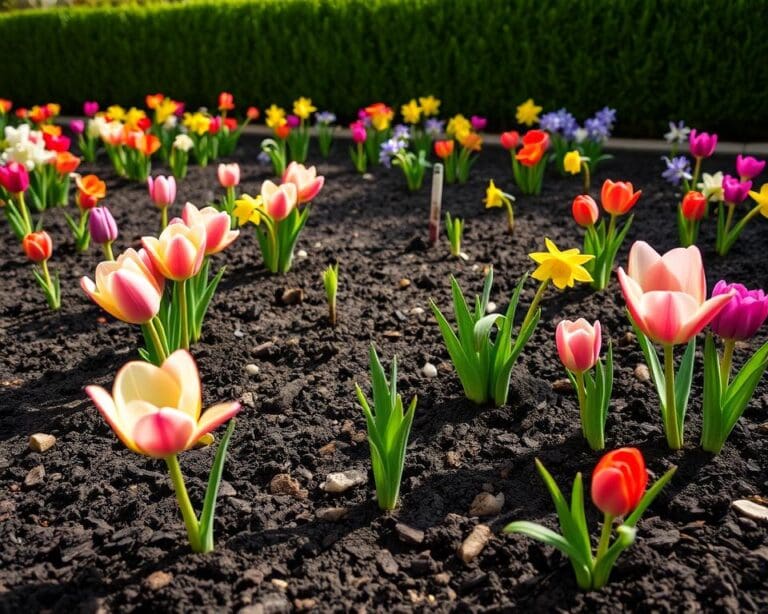 Hoe plant je bloembollen?
