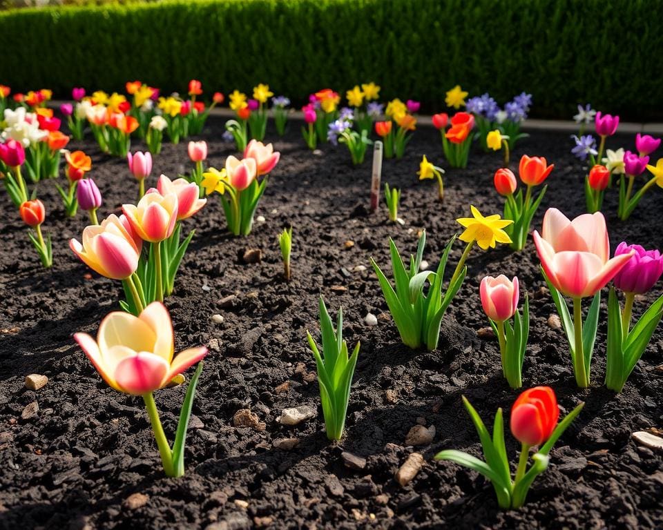 Hoe plant je bloembollen?