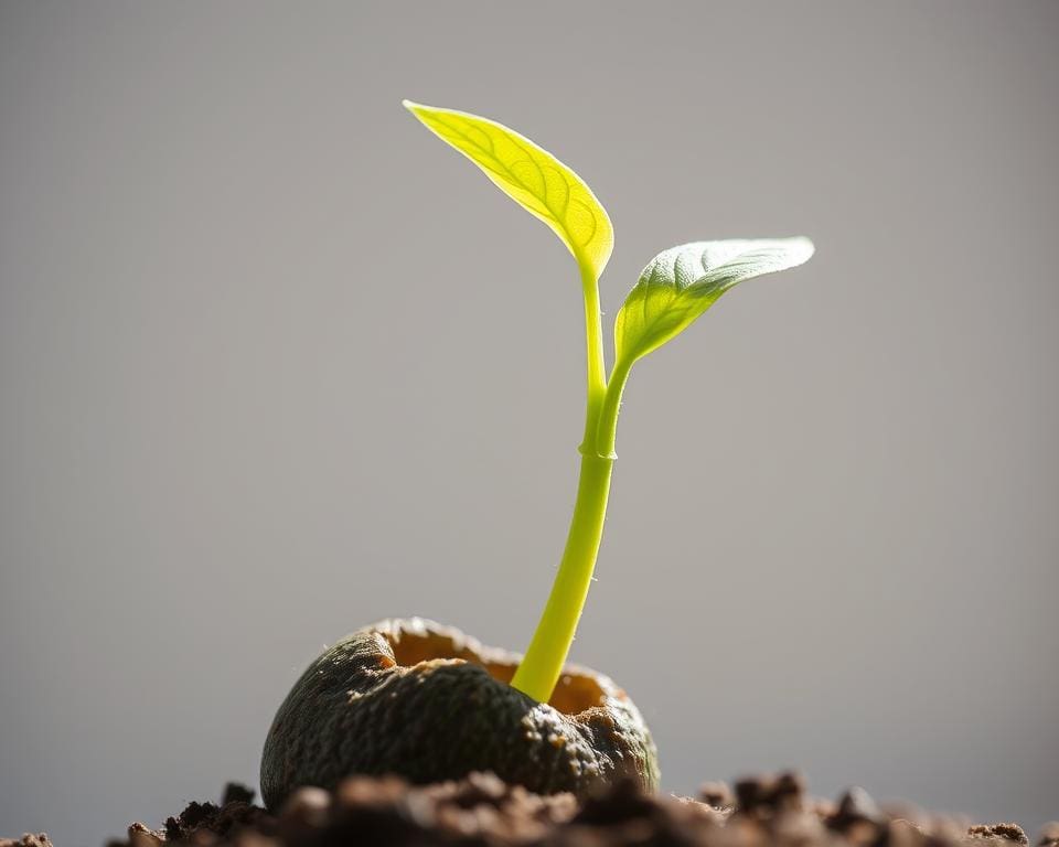 Hoe plant je een avocado pit?