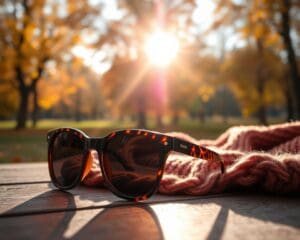 Hoe style je een zonnebril in de herfst?