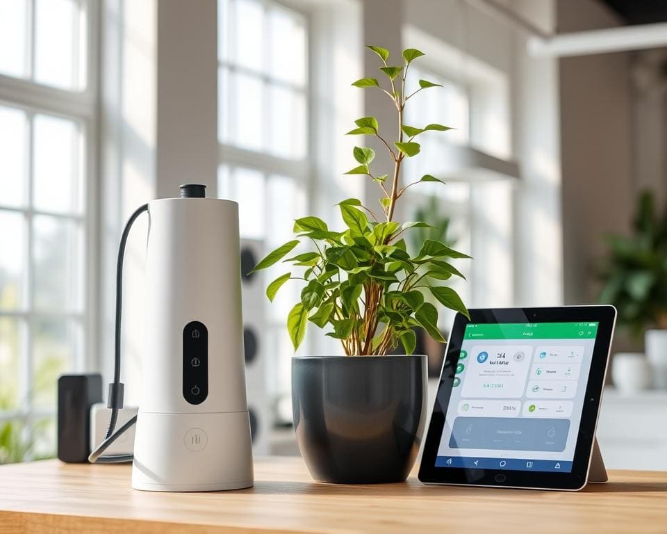 Hoe werkt een slimme plantenbewatering?