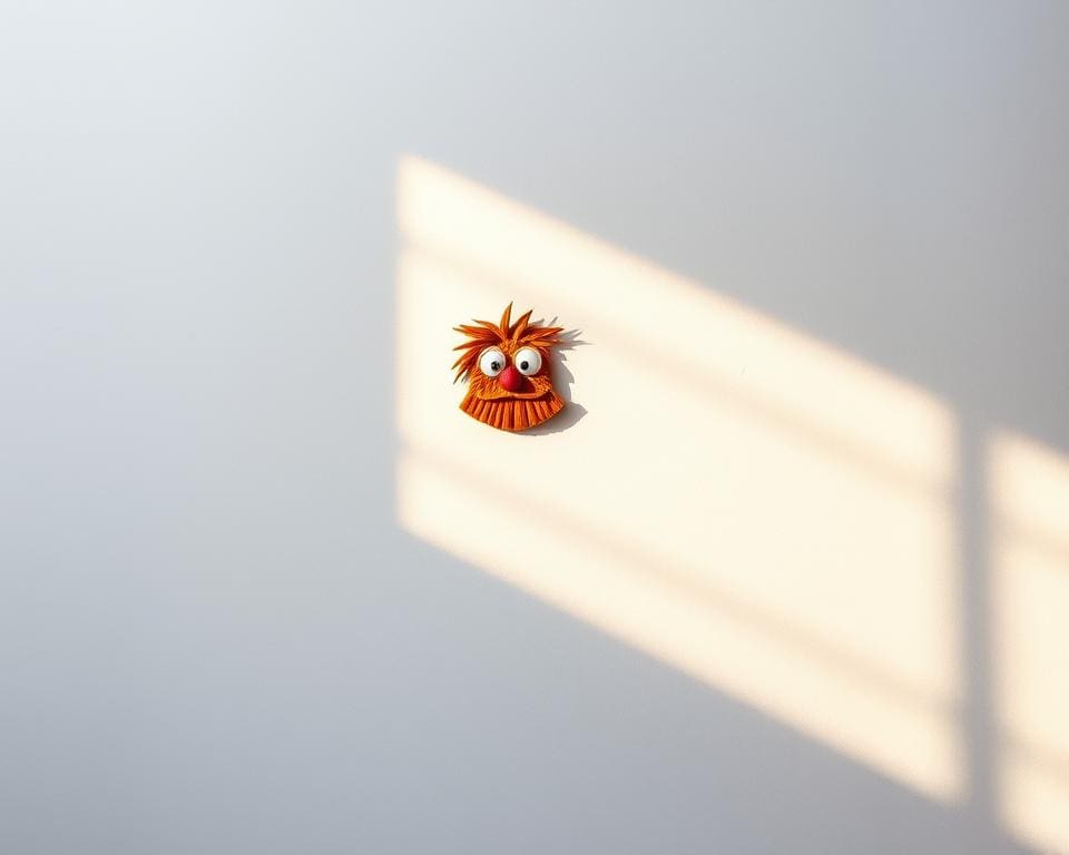 Waarmee geef je karakter aan een witte muur?