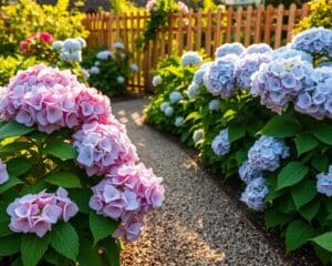 Wanneer hortensia in de tuin zetten?
