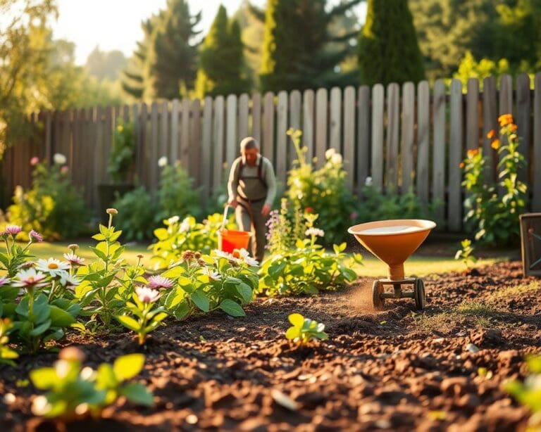 Wanneer moet ik mijn tuin bemesten?