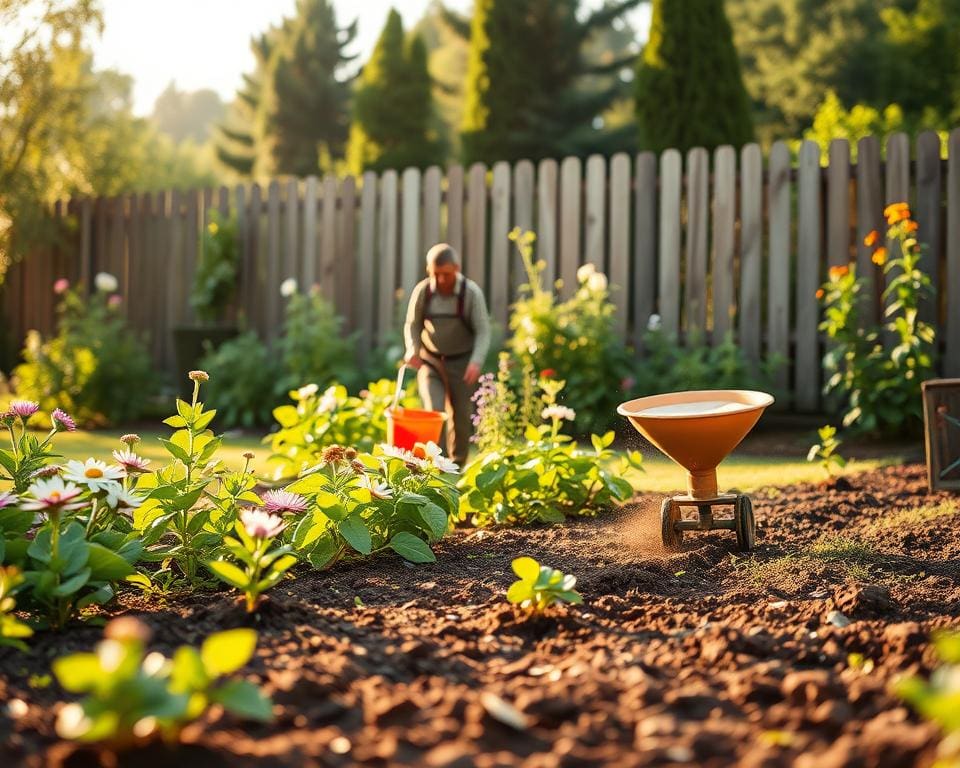 Wanneer moet ik mijn tuin bemesten?