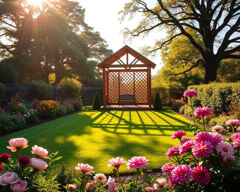 Wat betekent een tuin op het westen?
