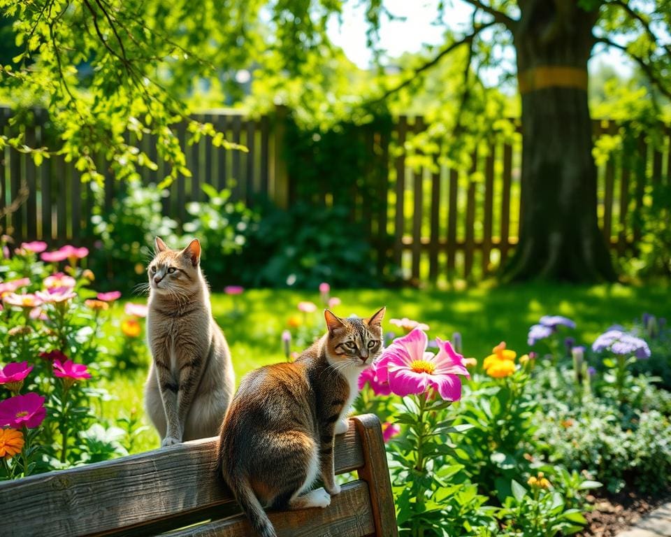 Wat doe ik tegen katten in de tuin?