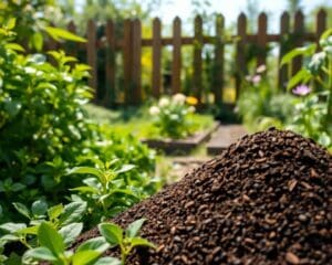 Wat doet koffiedik in de tuin goed voor?