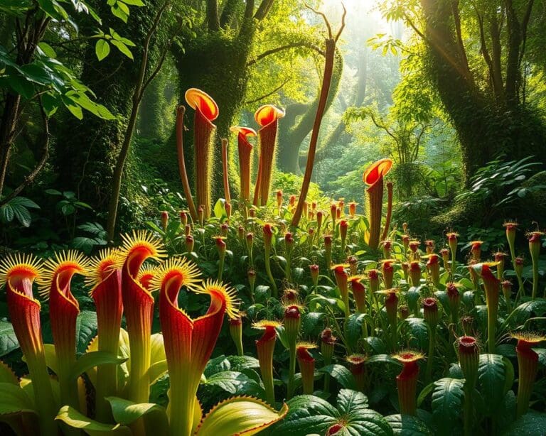 Wat eet een vleesetende plant?