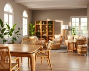 Wat is het verschil tussen bamboe en rotan meubels?