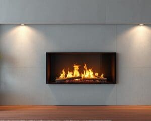 Wat maakt een open haard modern en efficiënt?