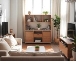 Wat zijn slimme ideeën voor een kleine woonkamer?