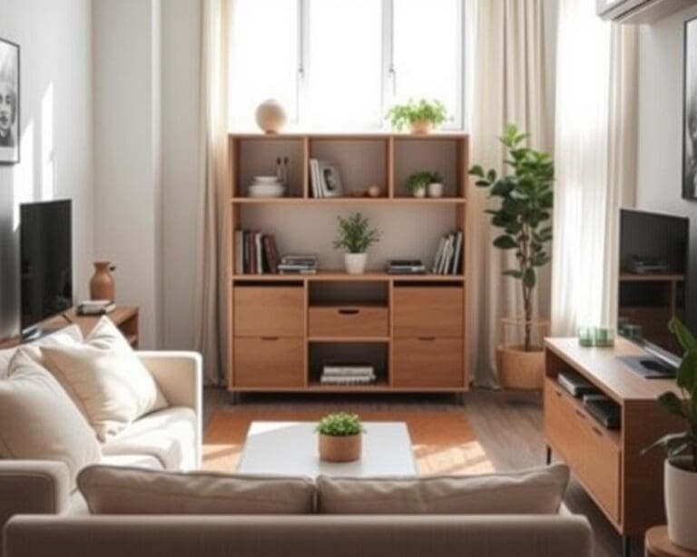 Wat zijn slimme ideeën voor een kleine woonkamer?