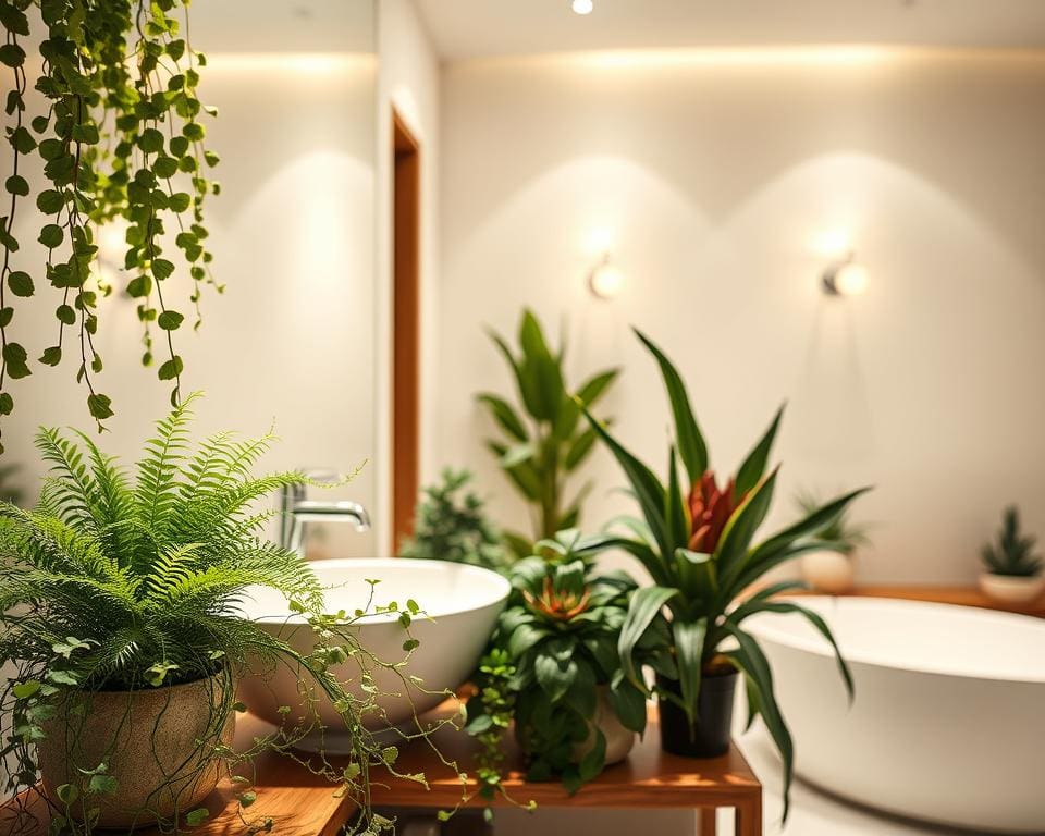 Welke plant in badkamer?