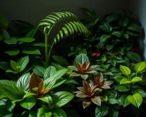 Welke plant kan tegen donker?