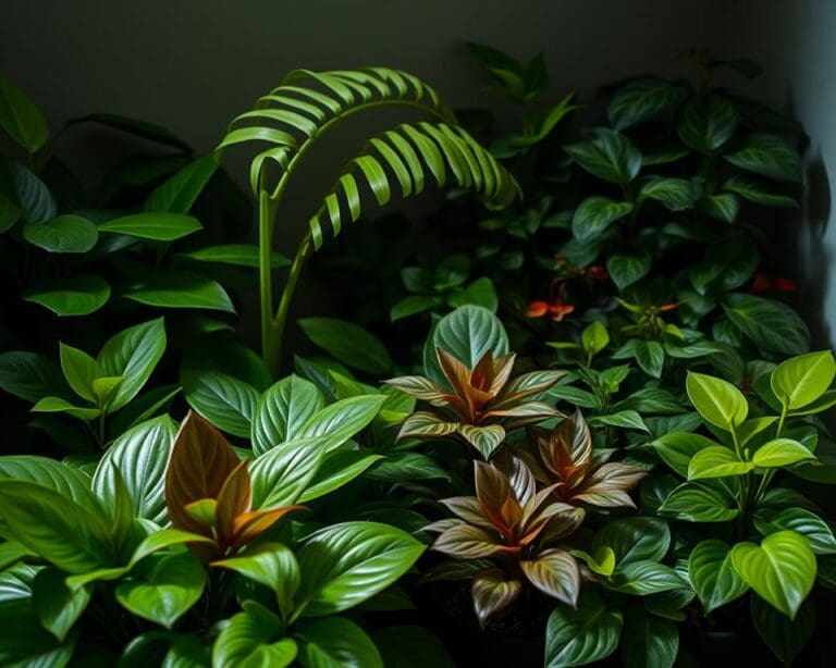 Welke plant kan tegen donker?
