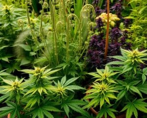 Welke plant ruikt naar wiet?