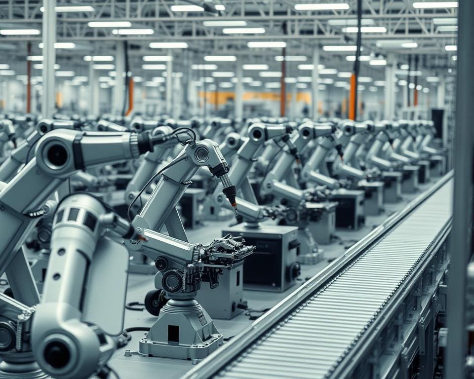 De rol van robots in moderne productiehallen