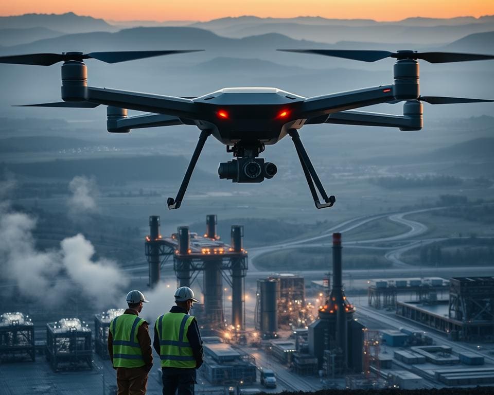 Hoe werkt inspectie met drones in de industrie?