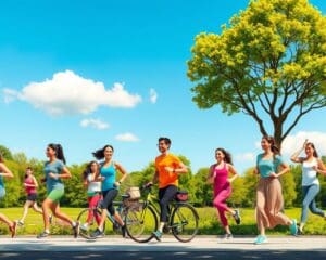 Wat helpt bij een gezonde en actieve leefstijl?