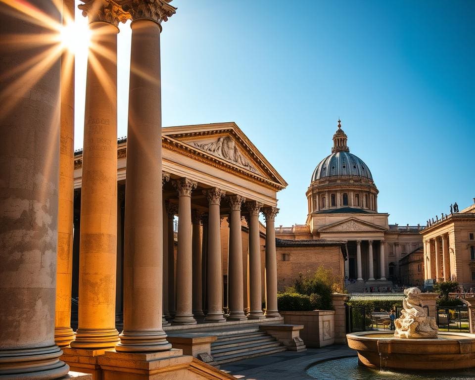 Wat is er te zien in het historische centrum van Rome?