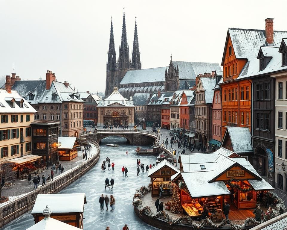 Wat zijn de mooiste winterse steden van Europa?