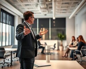 Welke trainer geeft sales- en communicatietrainingen?