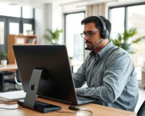 Wie levert technische ondersteuning op locatie?