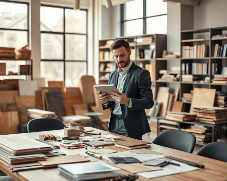 Hoe ondersteunt een adviseur materiaalkeuze?
