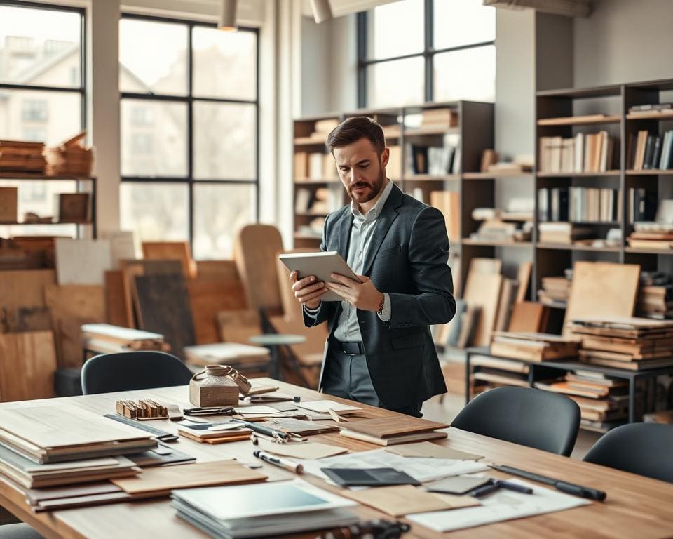 Hoe ondersteunt een adviseur materiaalkeuze?